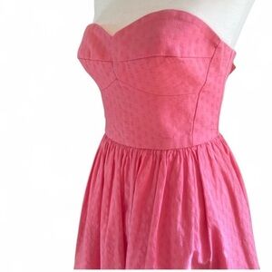 Women’s Size 2 Pink Jack Wills Strapless Dress